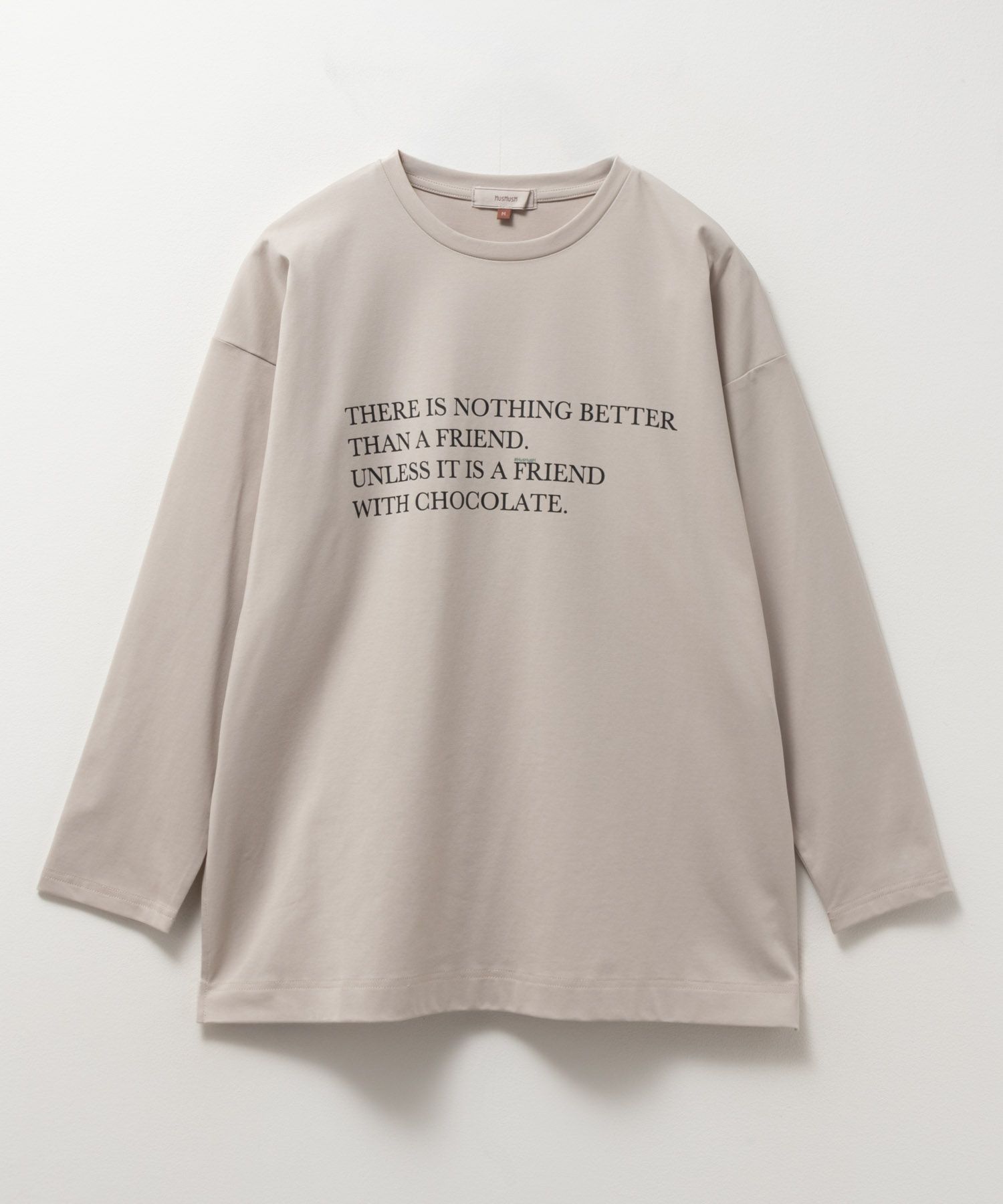 HusHusH プリント長袖Tシャツ レディース メール便 対応商品商品画像-22