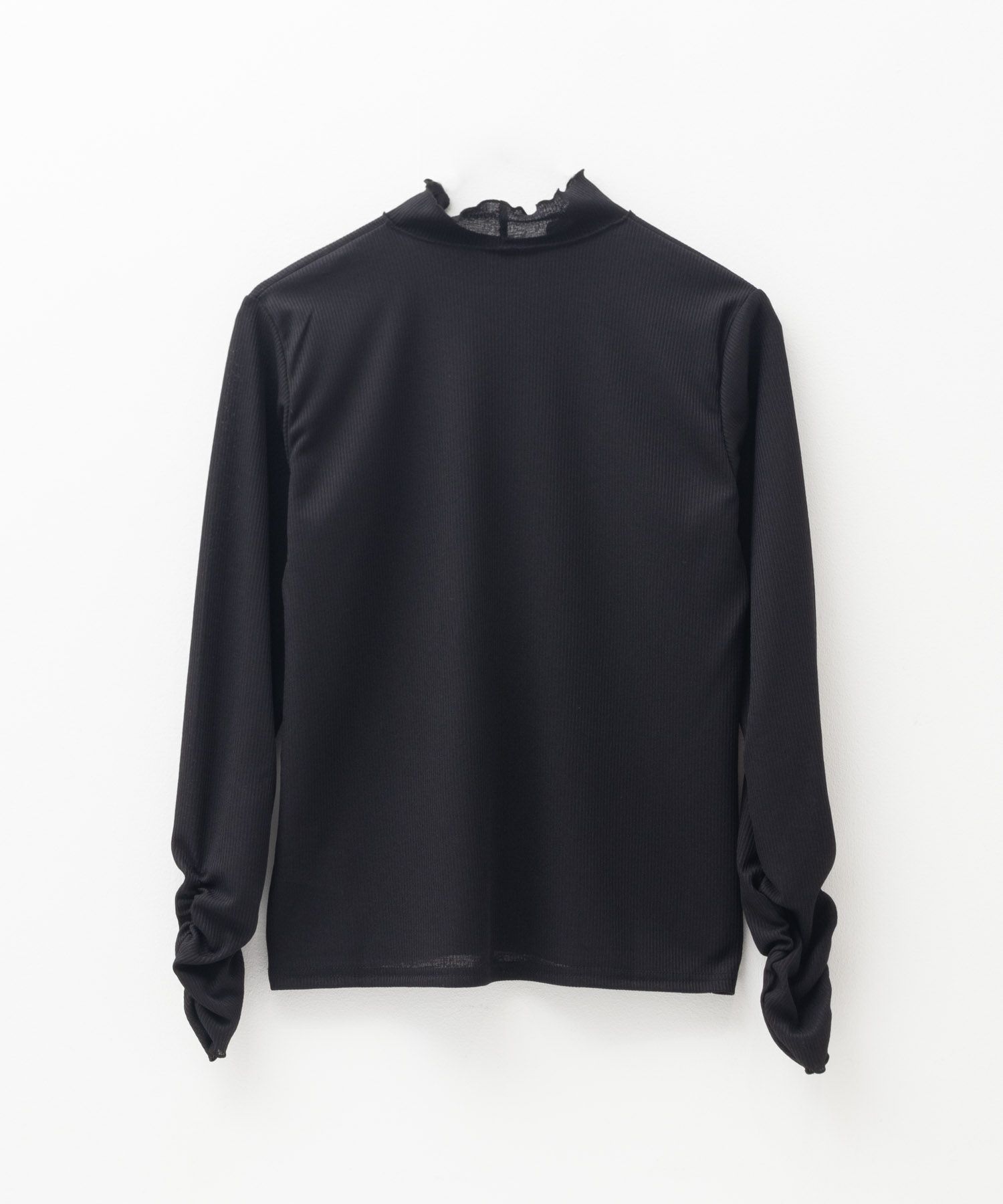 nAvy  シアーリブハイネック レディース メール便 対応商品商品画像-16