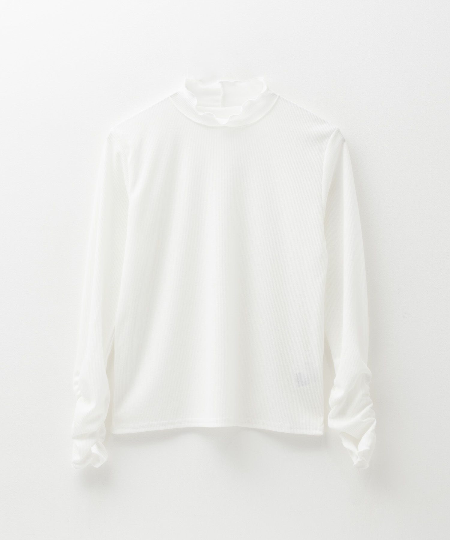 nAvy  シアーリブハイネック レディース メール便 対応商品商品画像-17