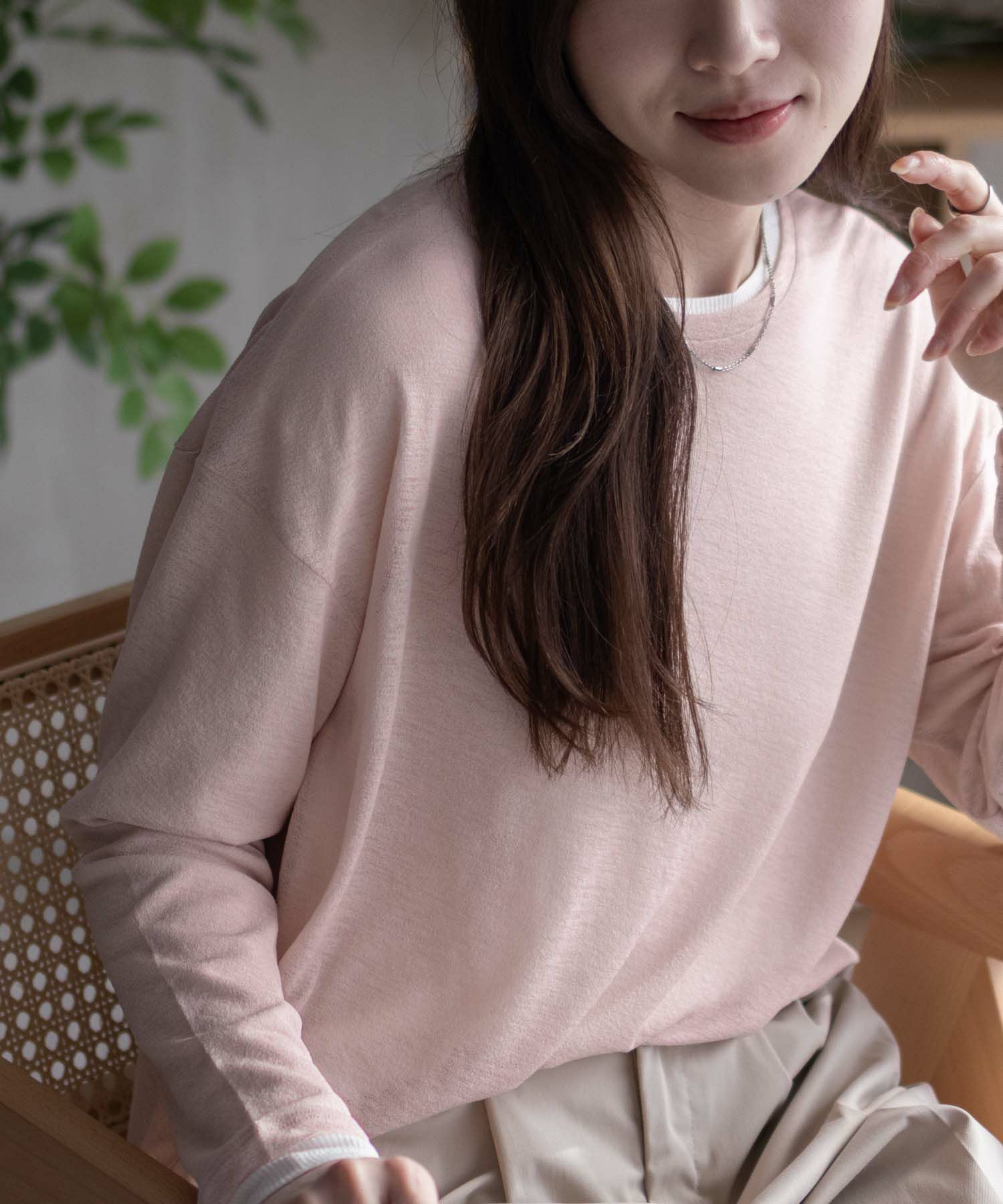HusHusH アンサンブルロングＴシャツ レディース ネコポス 対応商品