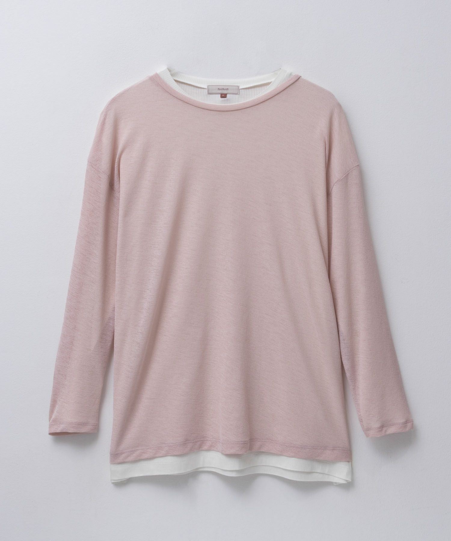 HusHusH アンサンブルロングＴシャツ レディース ネコポス 対応商品