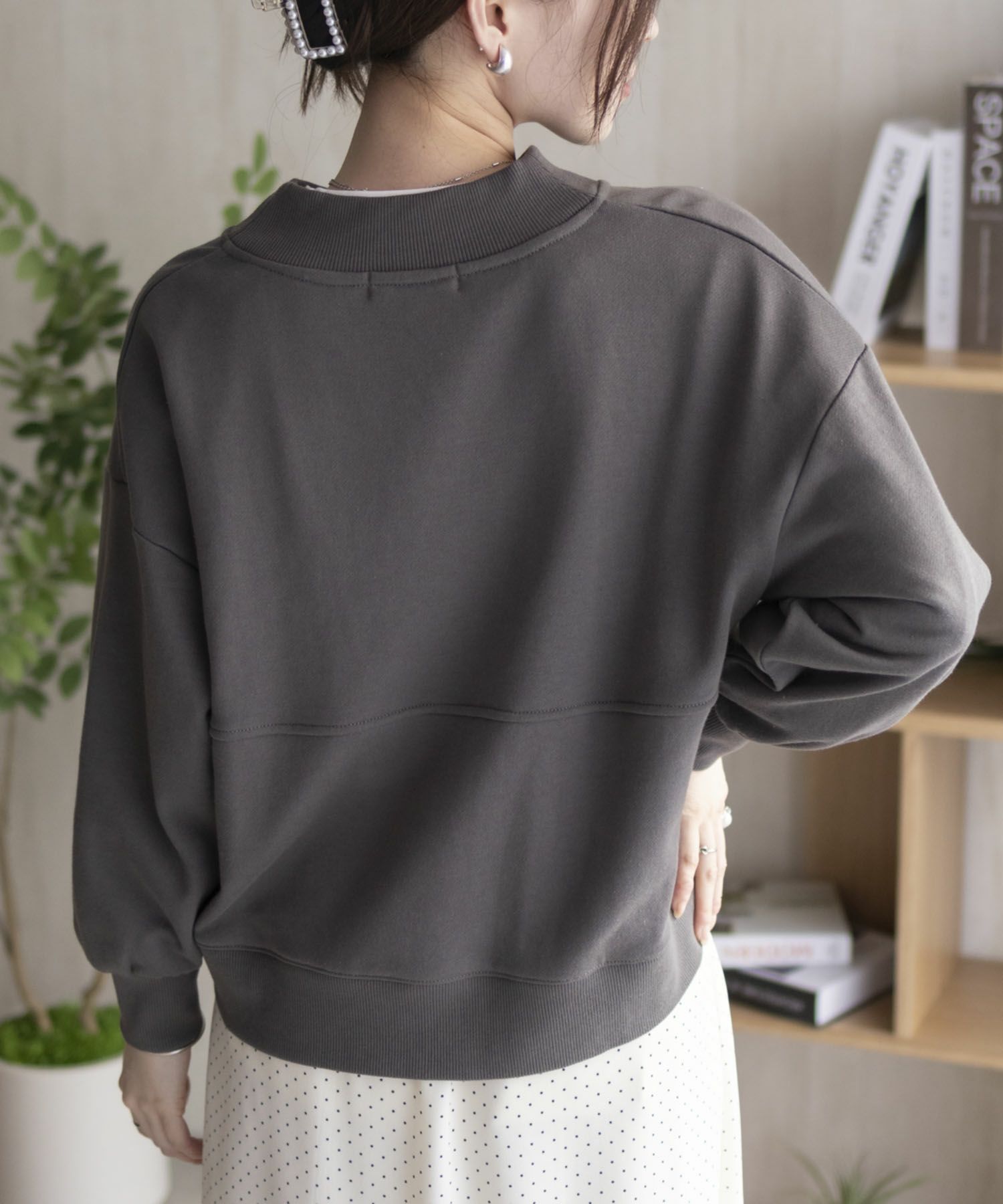 HusHusH  ジップショールプルオーバー レディース商品画像-8