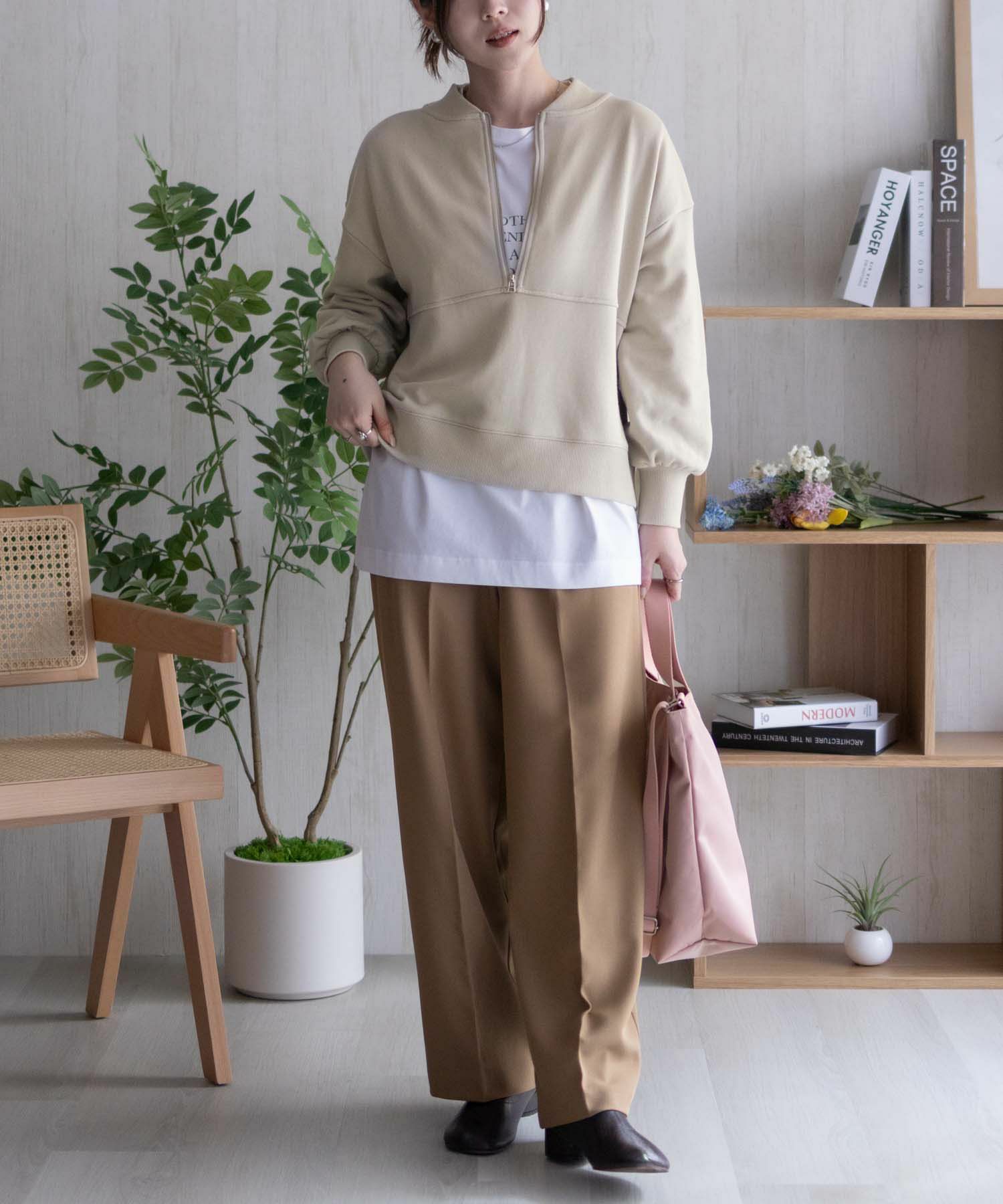 HusHusH  ジップショールプルオーバー レディース商品画像-17