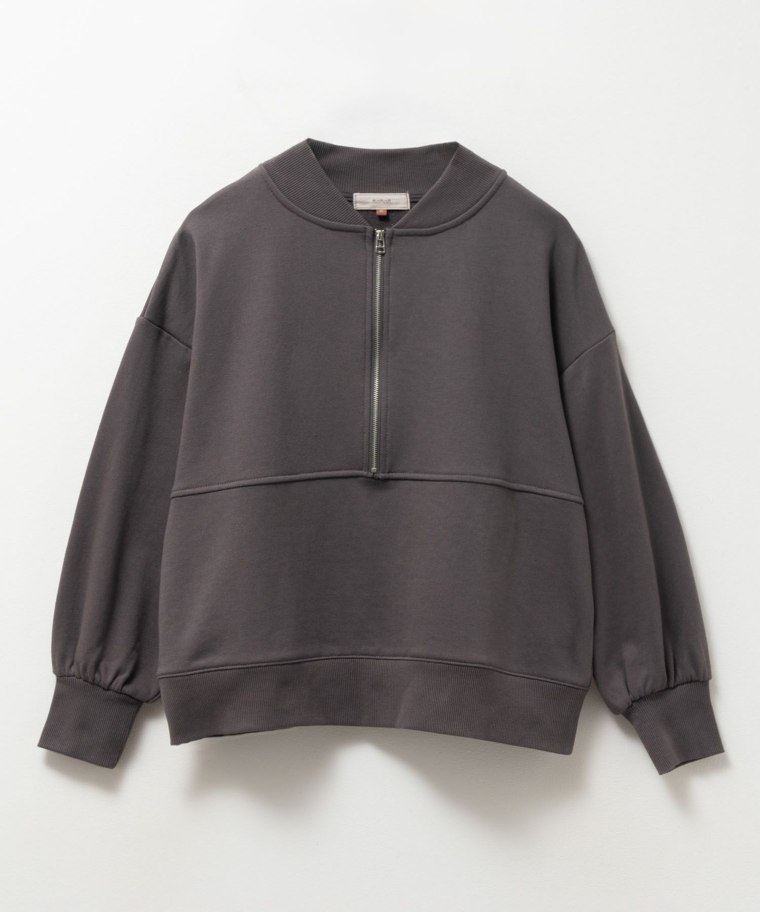 HusHusH ジップショールプルオーバー レディース