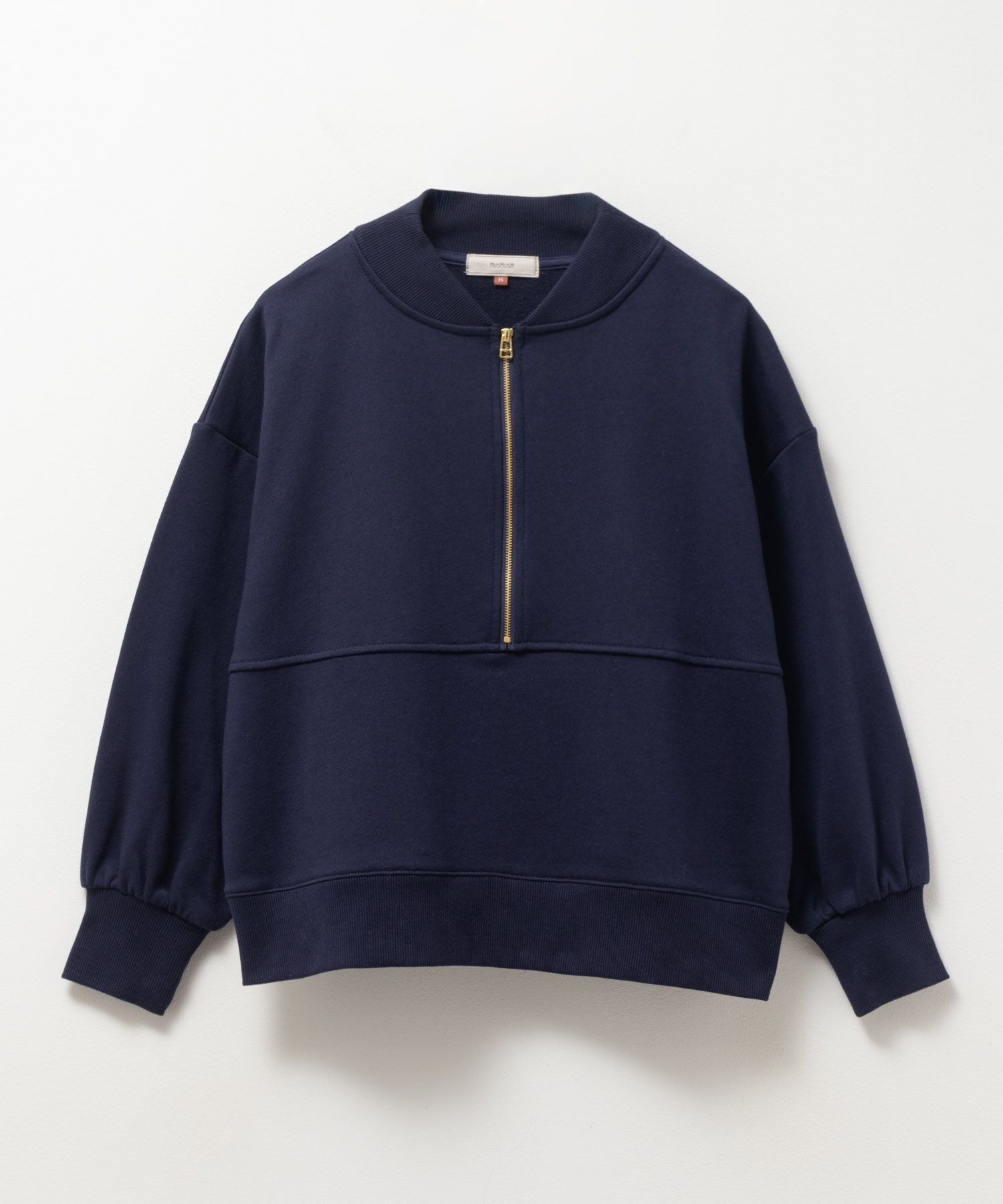 HusHusH ジップショールプルオーバー レディース
