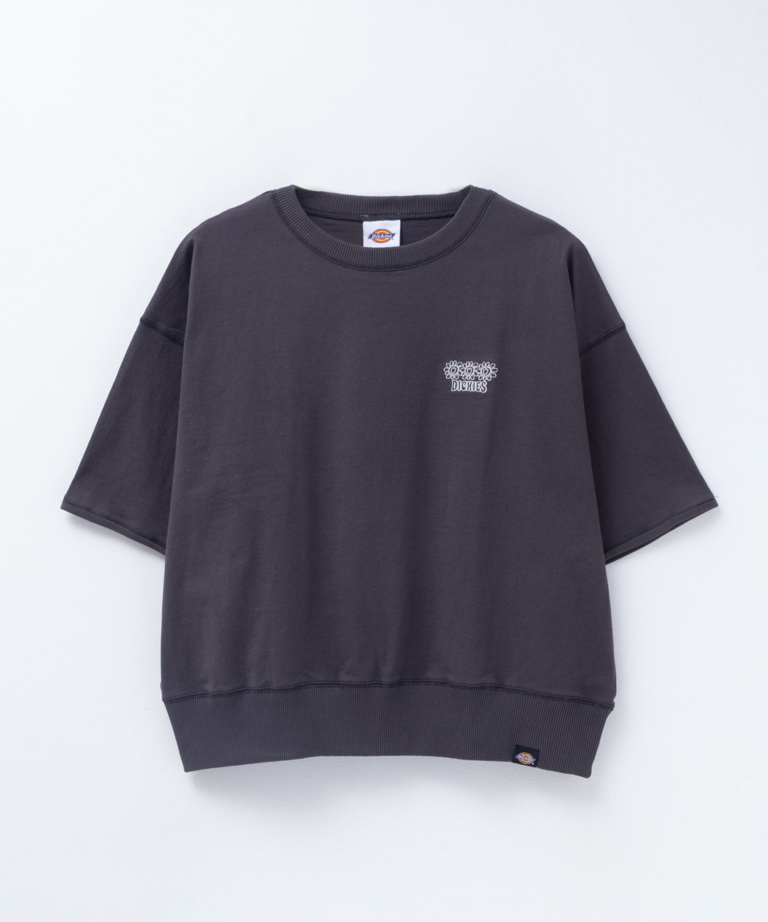 Dickies  配色ステッチ五分袖Tシャツ レディース メール便 対応商品商品サムネイル-18