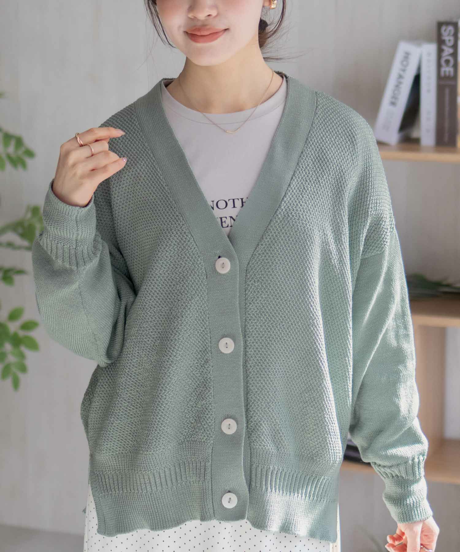 HusHusH  オーバーカーディガン レディース商品画像-2