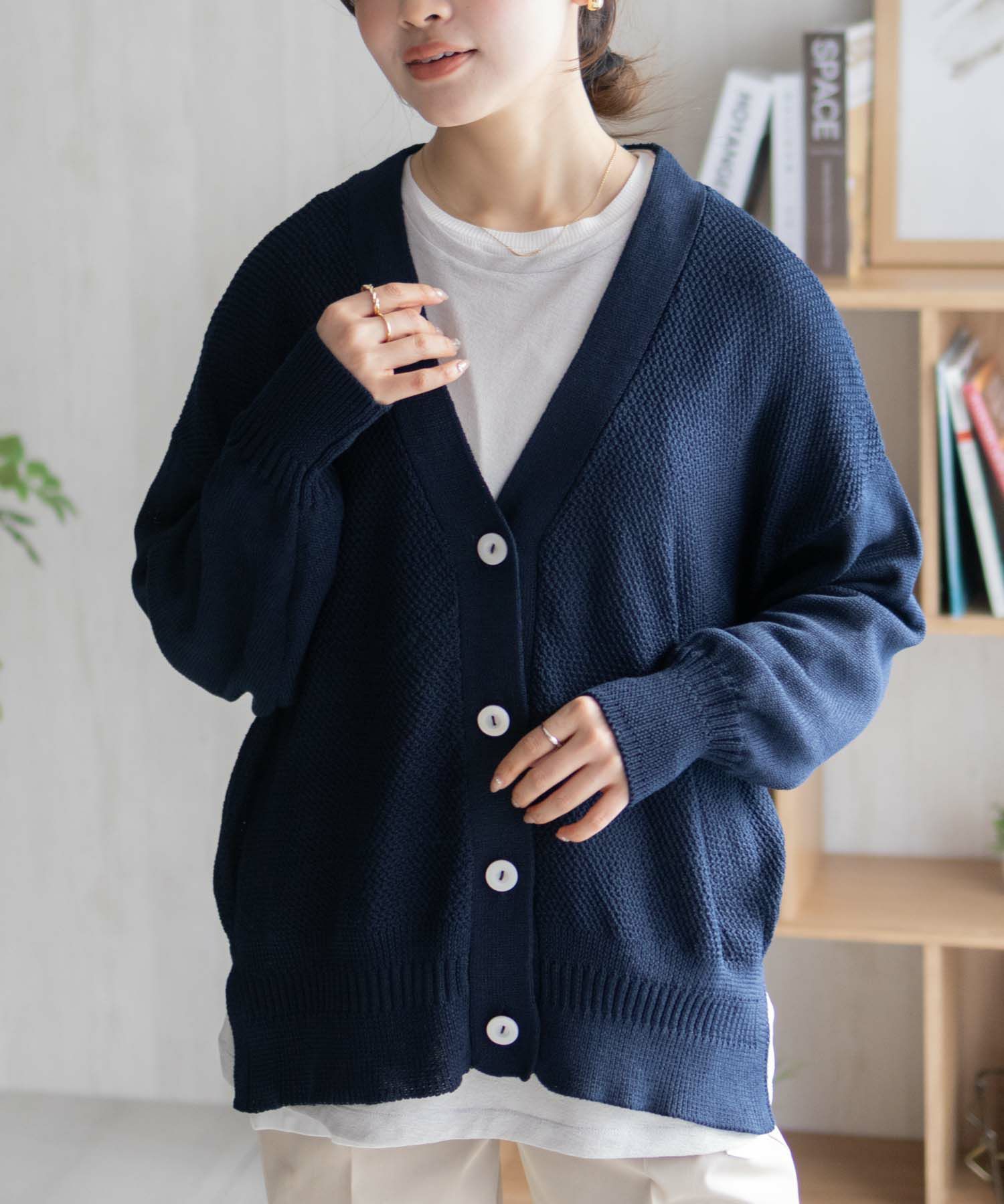 HusHusH  オーバーカーディガン レディース商品画像-3