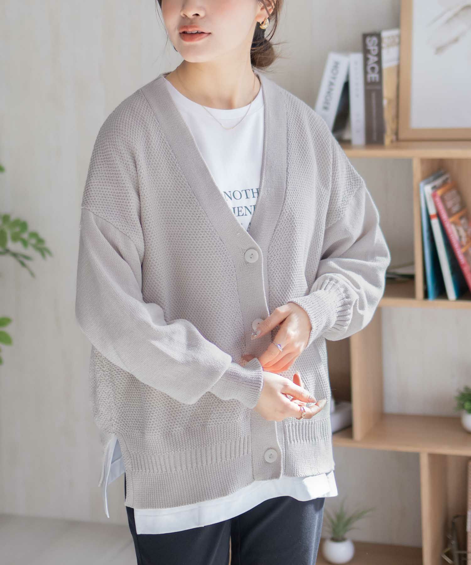 HusHusH  オーバーカーディガン レディース商品サムネイル-4