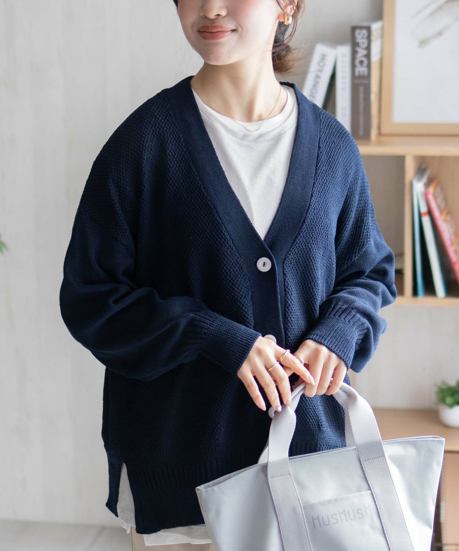 HusHusH  オーバーカーディガン レディース商品サムネイル-18