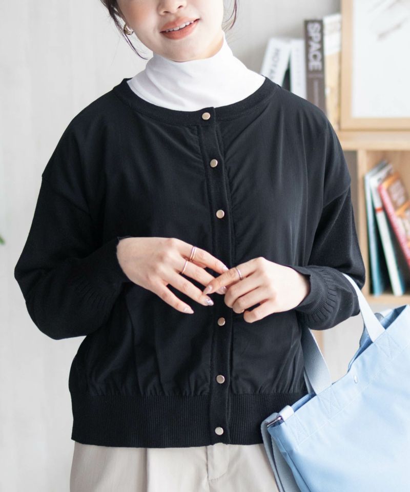 HusHusH チュールコンビカーディガン レディース商品画像-5