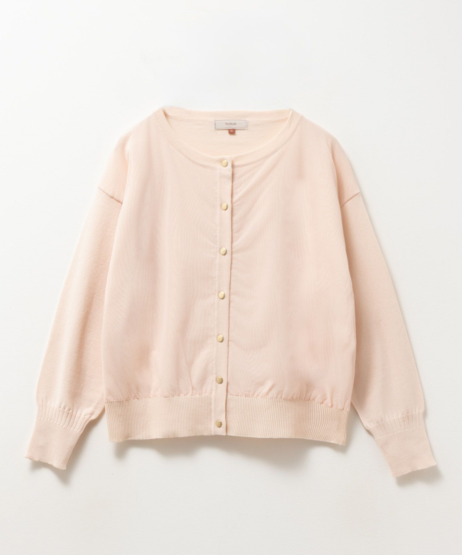 HusHusH チュールコンビカーディガン レディース