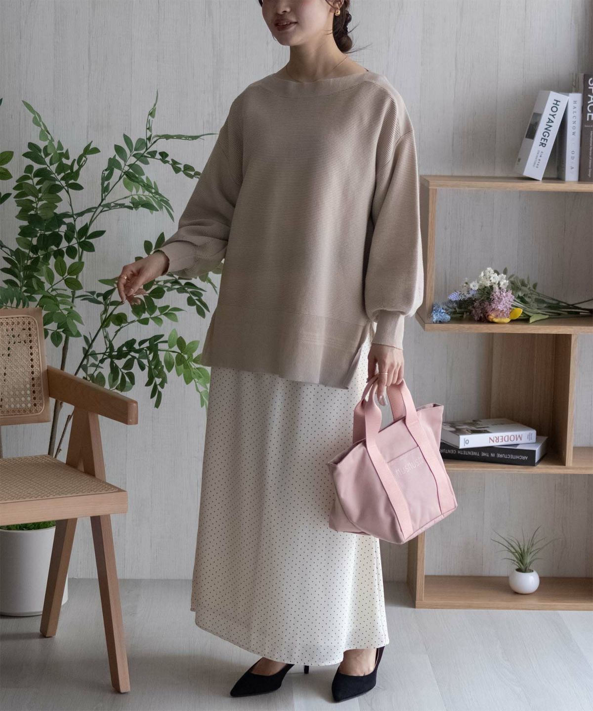 HusHusH 袖ボリュームプルオーバー レディース