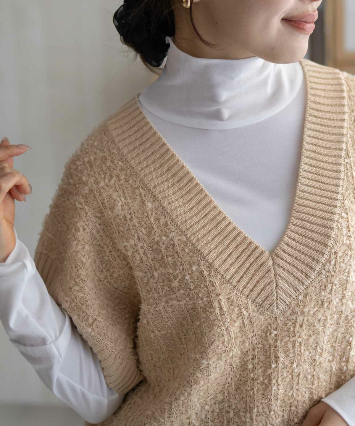 HusHusH ニットベスト レディース