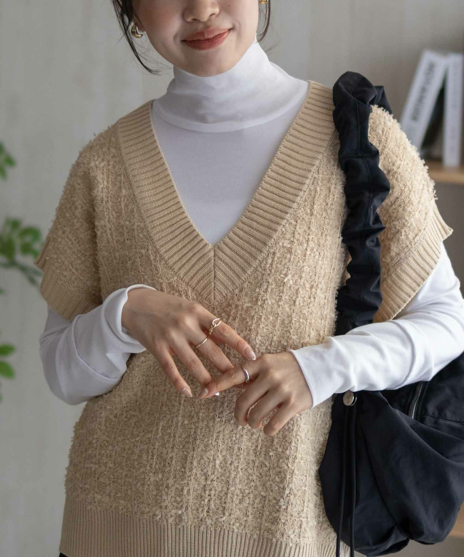 HusHusH ニットベスト レディース商品画像-4