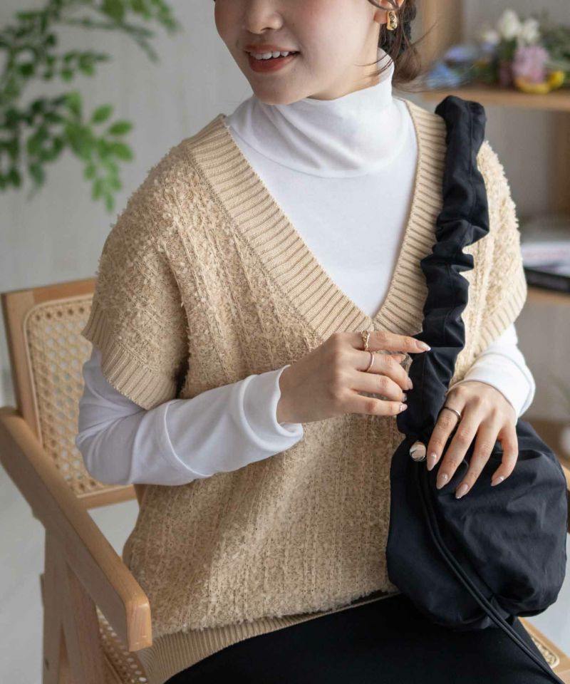 HusHusH  ニットベスト レディース商品画像-5