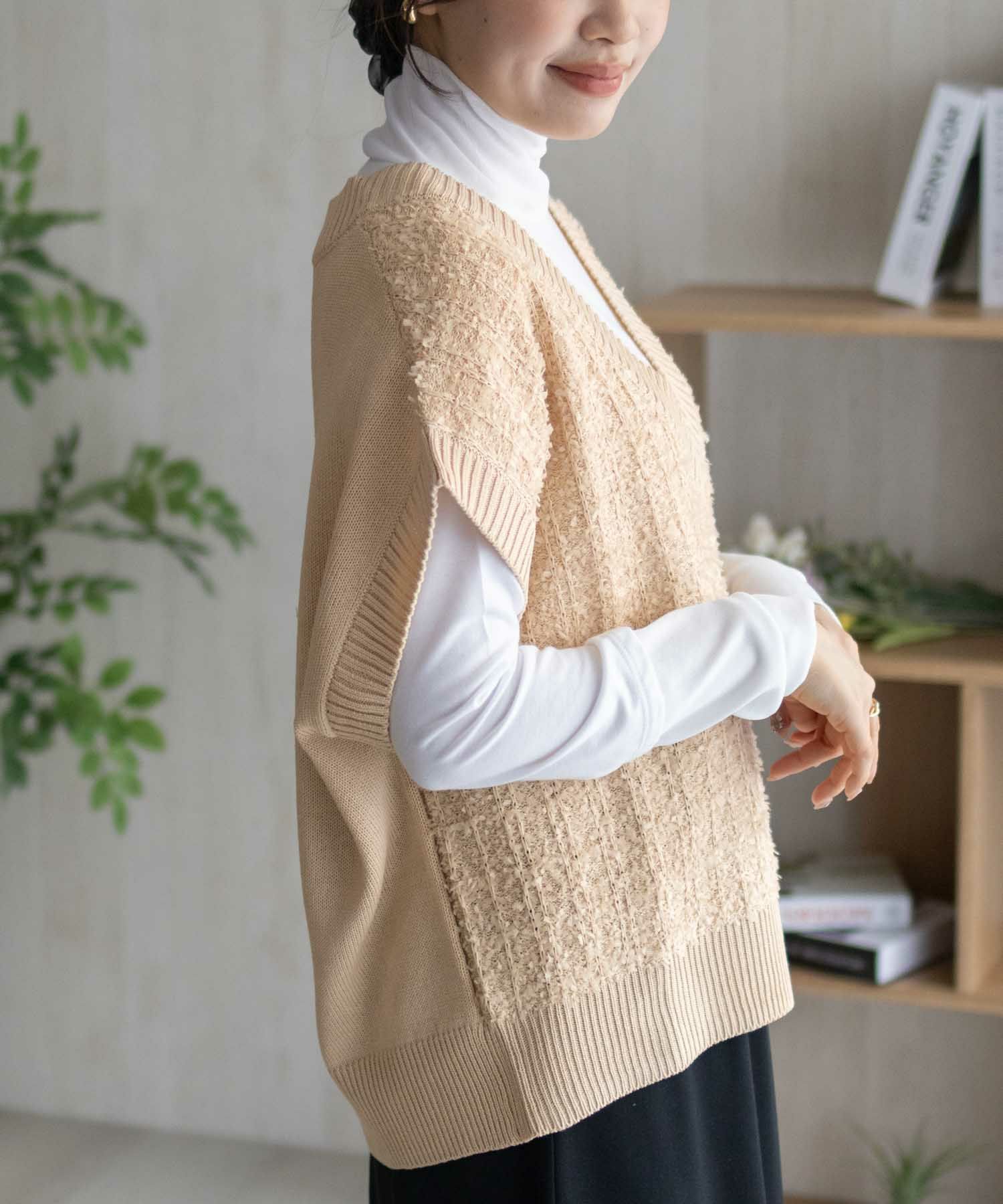 HusHusH ニットベスト レディース商品画像-6