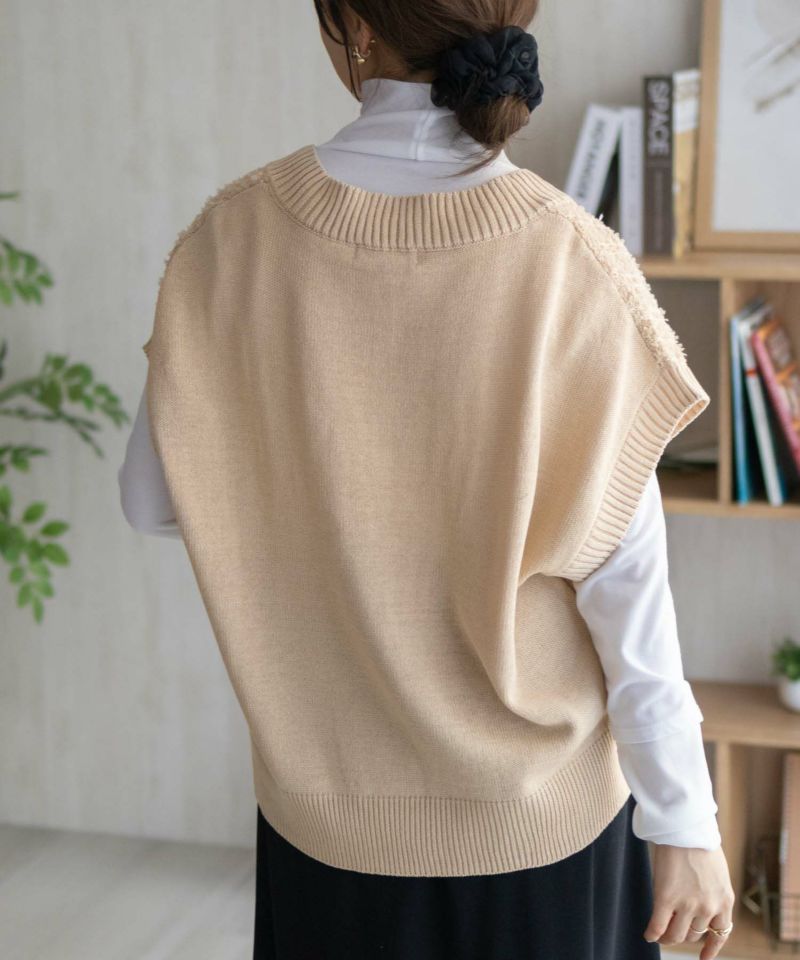 HusHusH  ニットベスト レディース商品画像-7