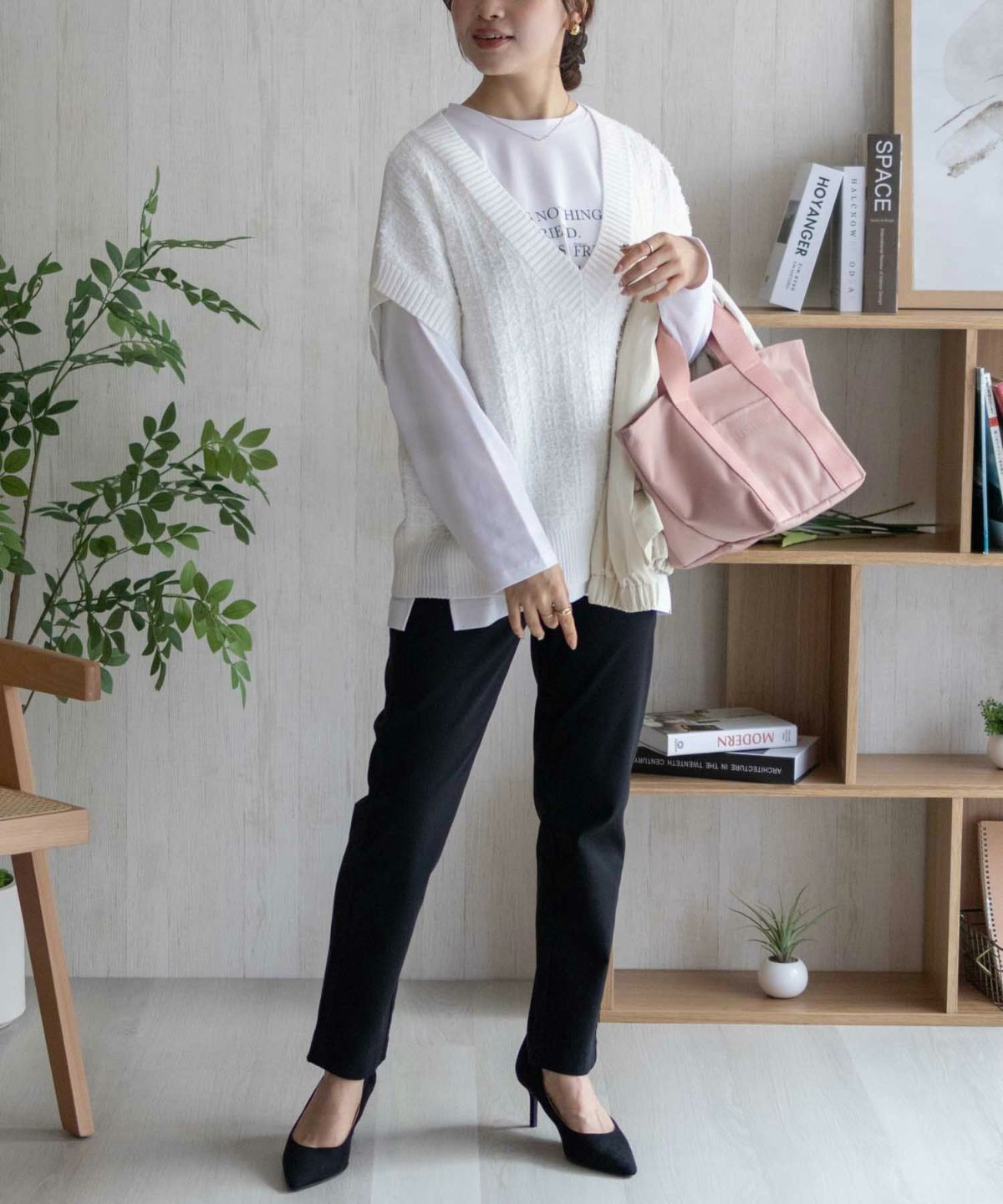 HusHusH ニットベスト レディース