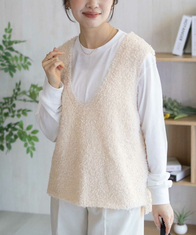 nAvy  時短 テープニットアンサンブル レディース商品画像-6