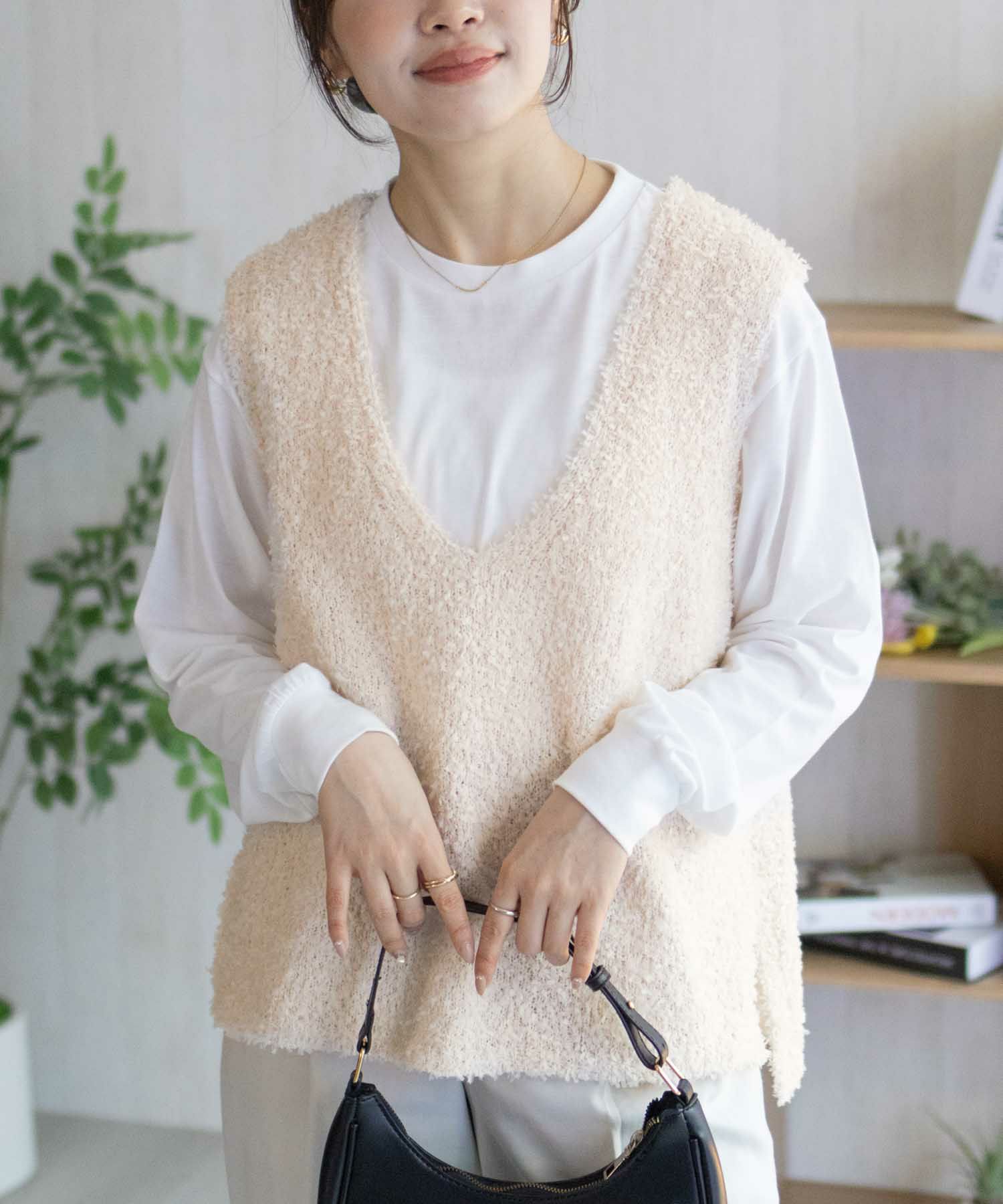 nAvy  時短 テープニットアンサンブル レディース商品画像-7