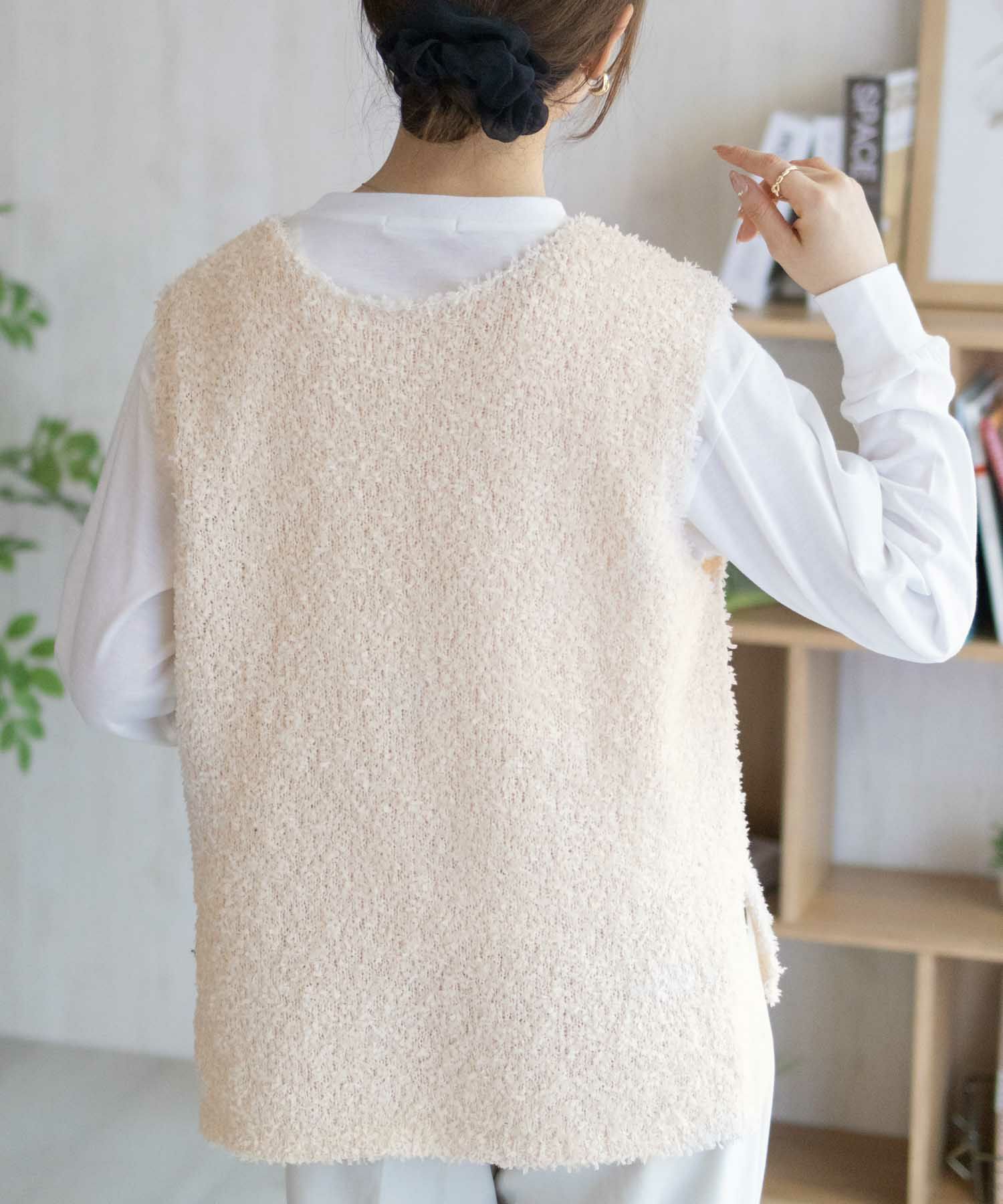 nAvy  時短 テープニットアンサンブル レディース商品画像-9