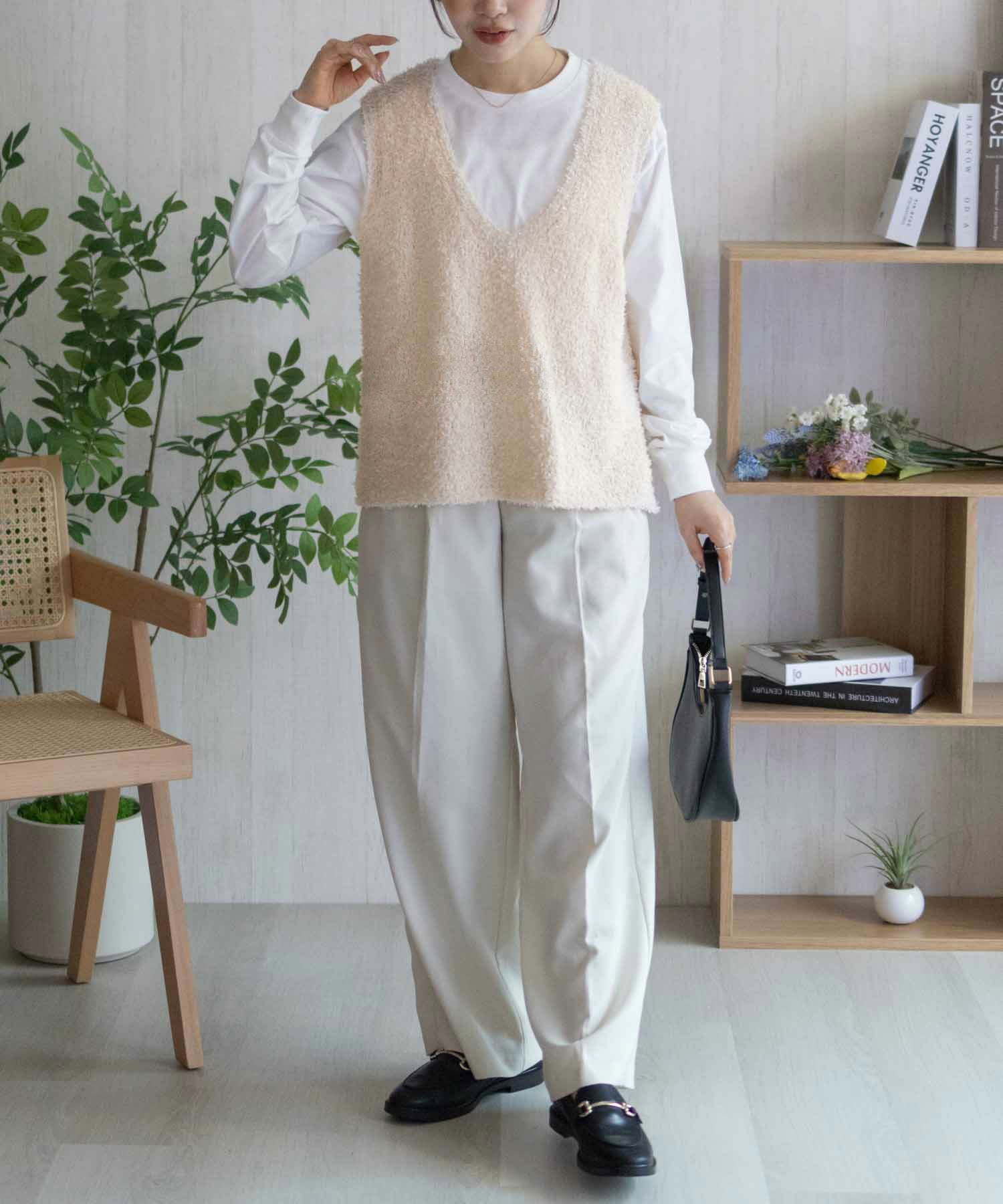 nAvy  時短 テープニットアンサンブル レディース商品画像-10