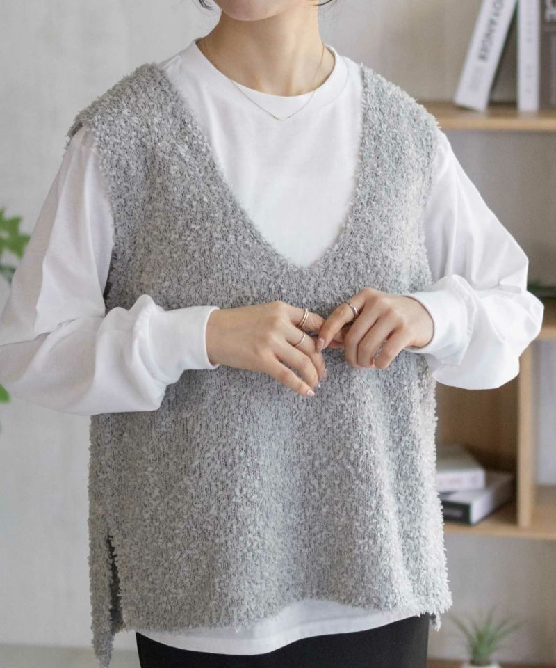 nAvy  時短 テープニットアンサンブル レディース商品画像-11