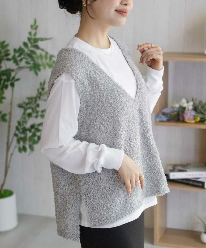 nAvy 時短 テープニットアンサンブル レディース商品画像-13