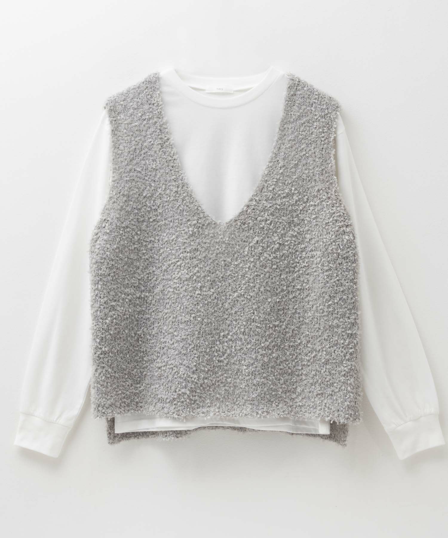 nAvy  時短 テープニットアンサンブル レディース商品画像-19