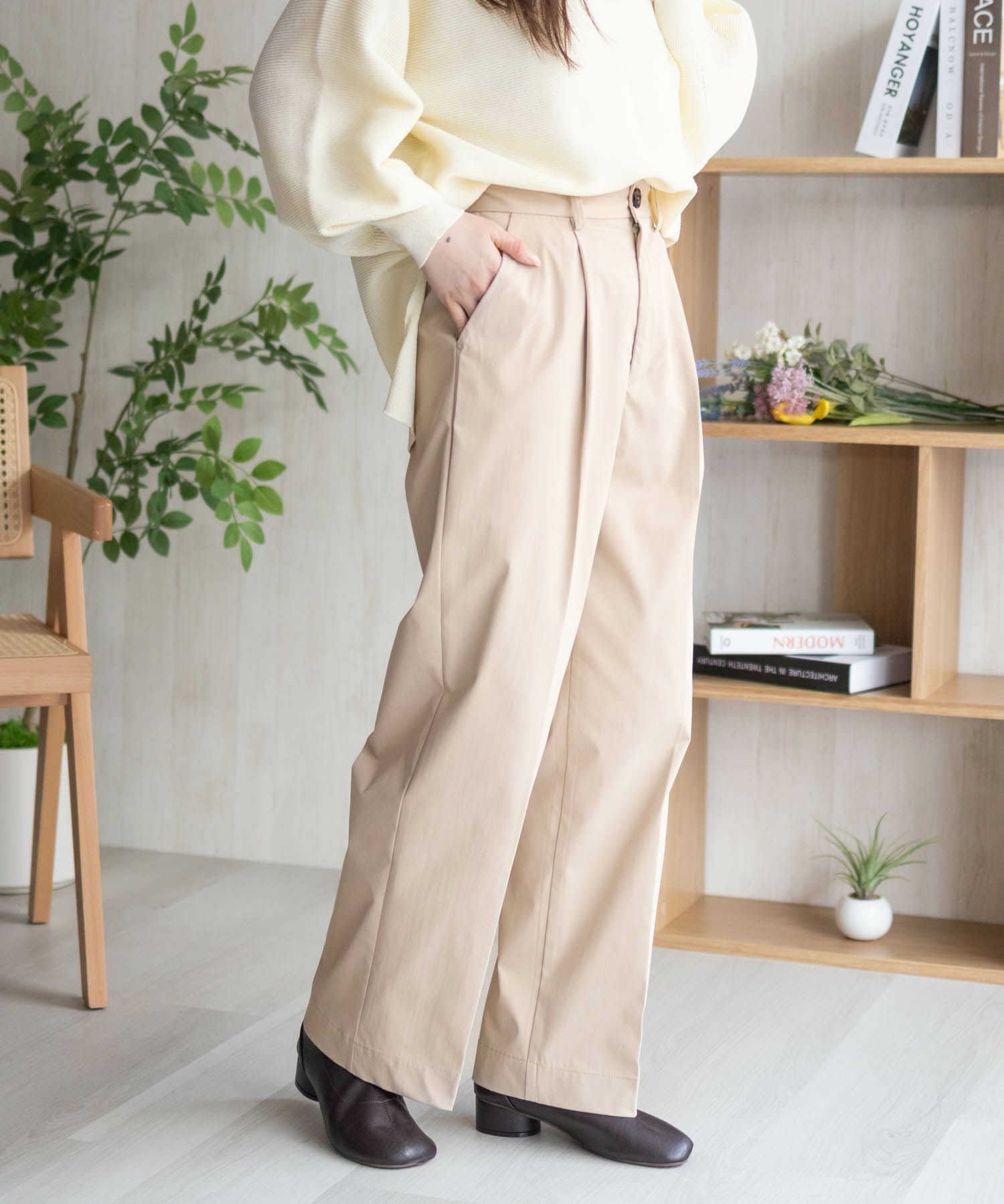 HusHusH ワイドスラックス レディース商品画像-9