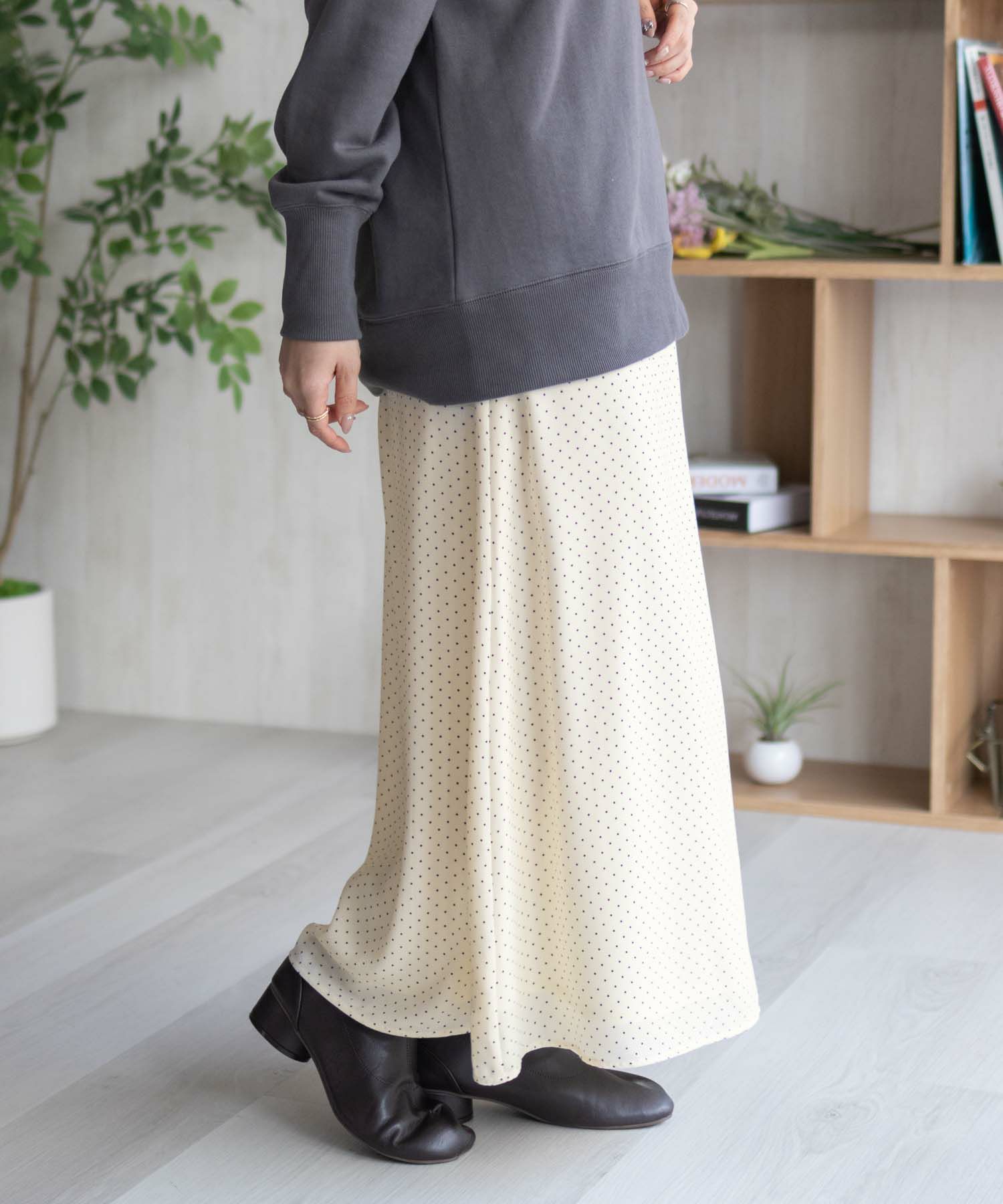 HusHusH  ドット柄フレアスカート レディース商品サムネイル-9