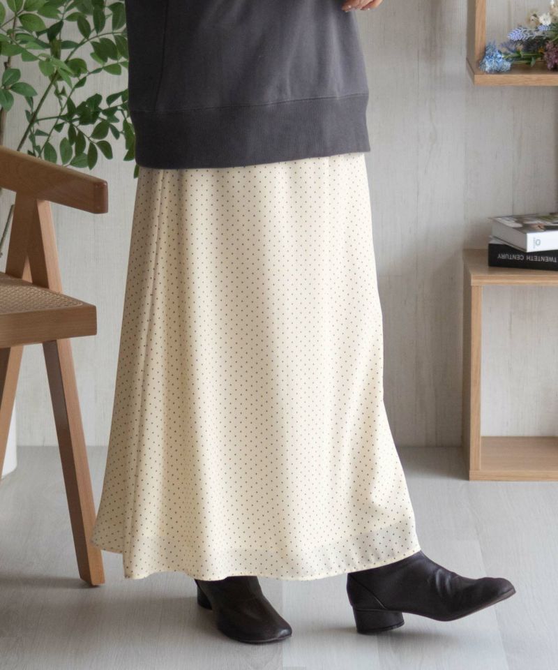 HusHusH  ドット柄フレアスカート レディース商品画像-10
