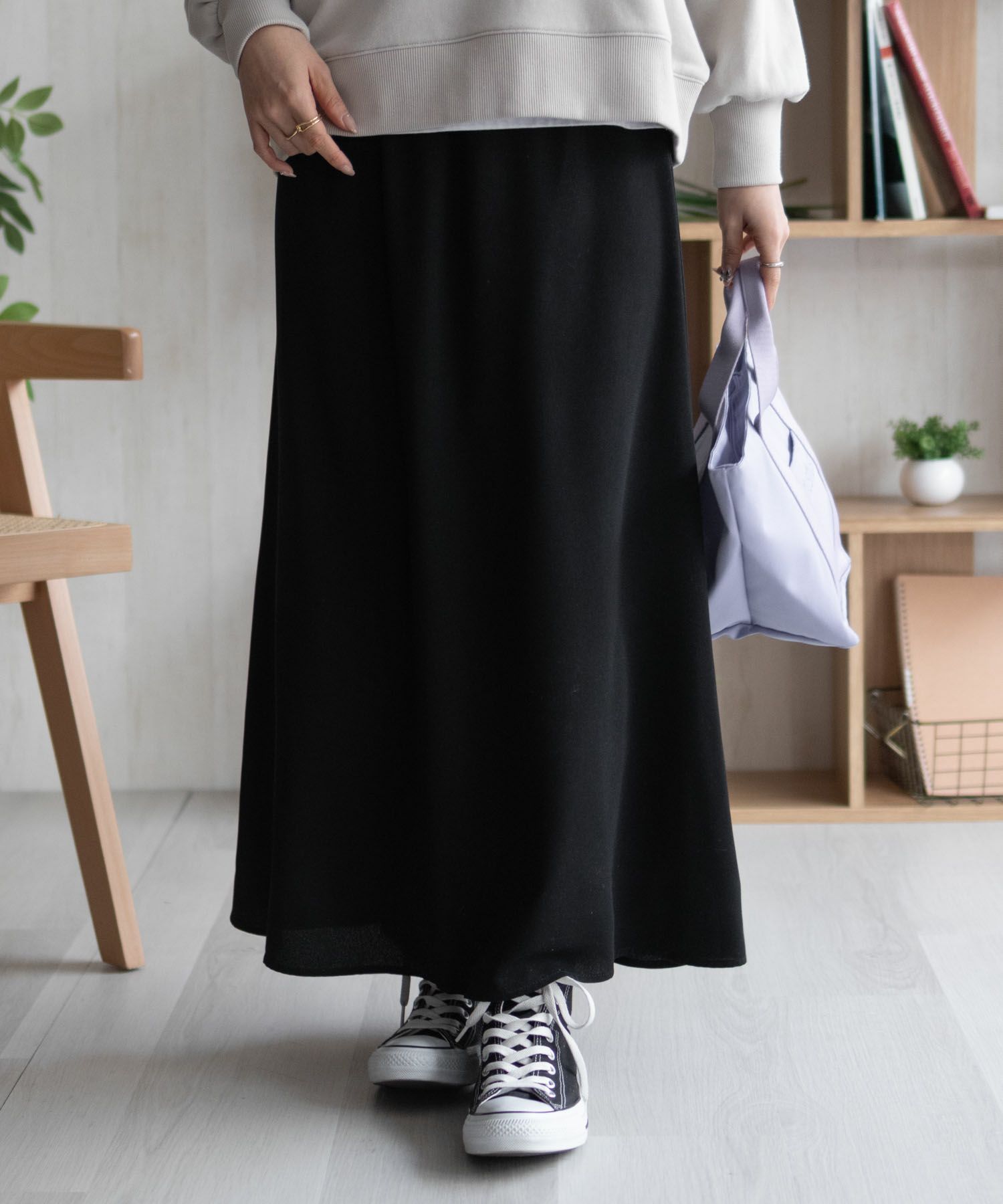 HusHusH  ドット柄フレアスカート レディース商品サムネイル-12