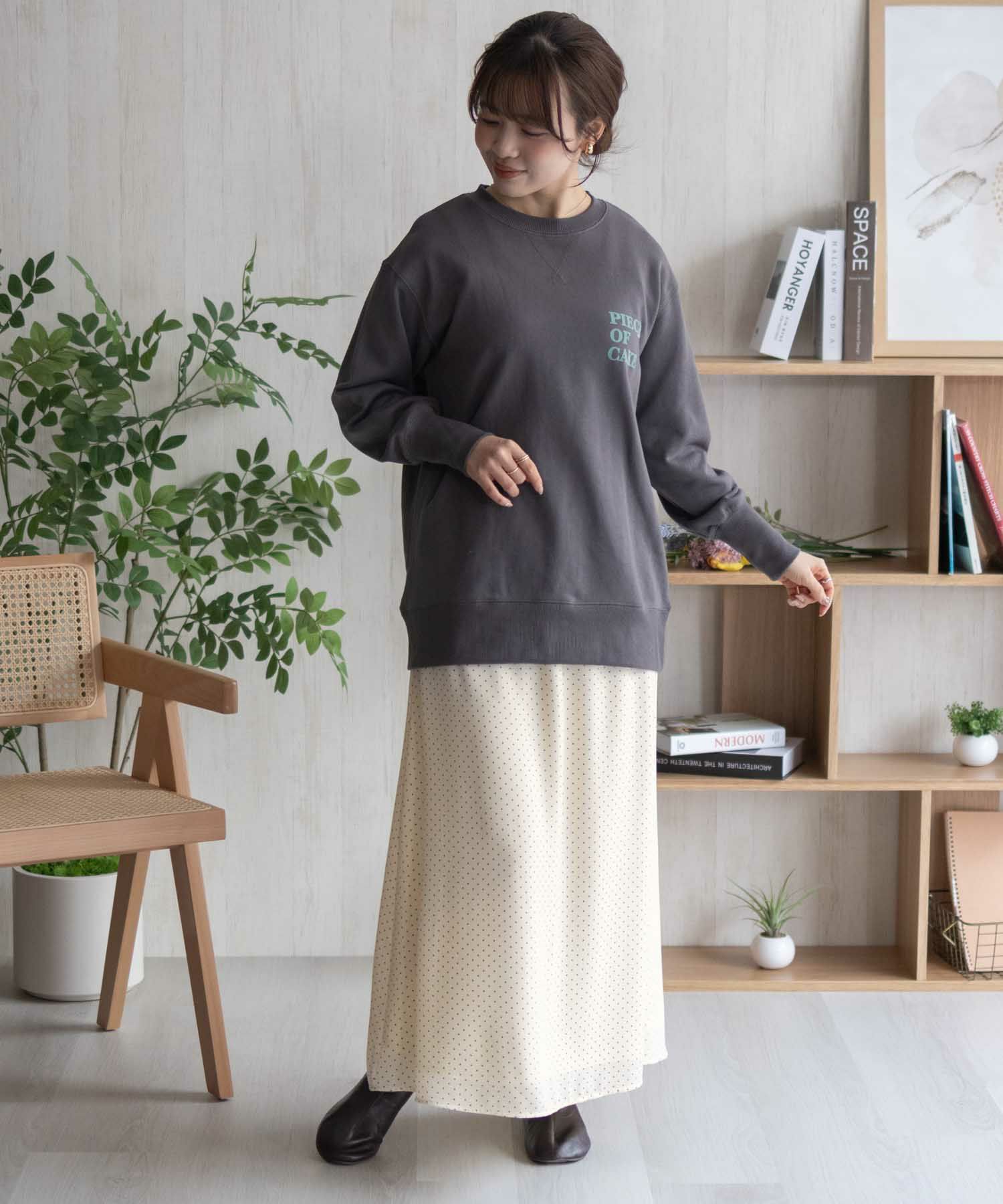 HusHusH  ドット柄フレアスカート レディース商品サムネイル-27