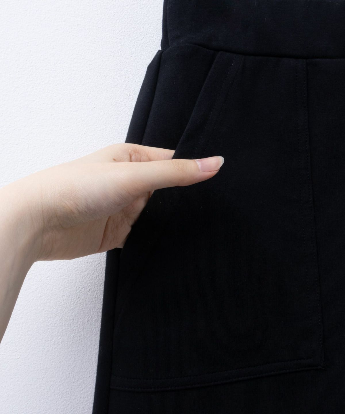 Dickies ポンチ素材 ストレッチスカート レディース