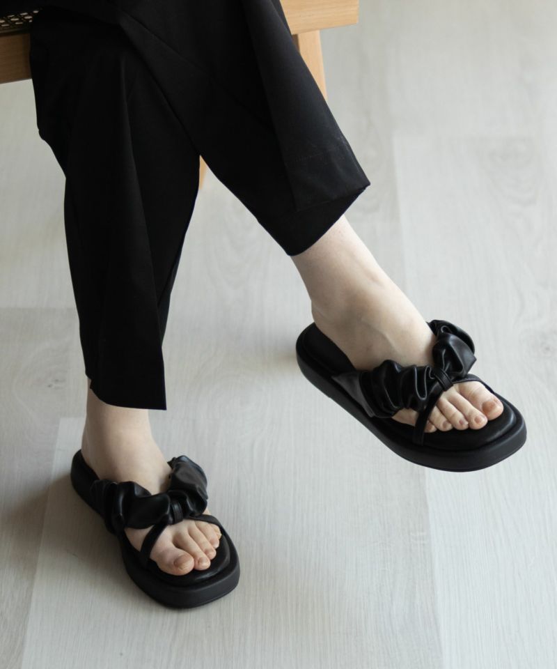 HusHusH  クシュクシュサンダル レディース商品画像-5