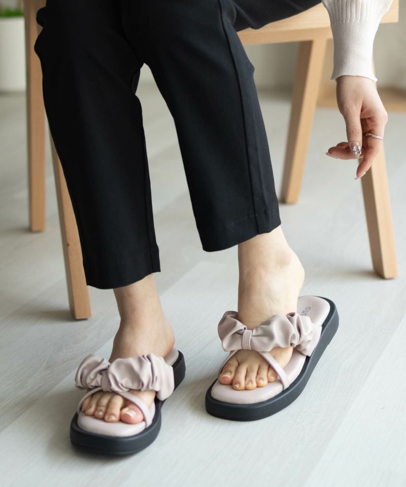 HusHusH  クシュクシュサンダル レディース商品画像-7