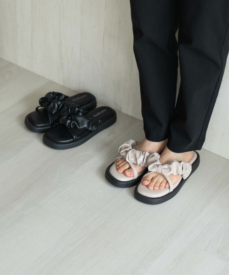 HusHusH  クシュクシュサンダル レディース商品画像-10
