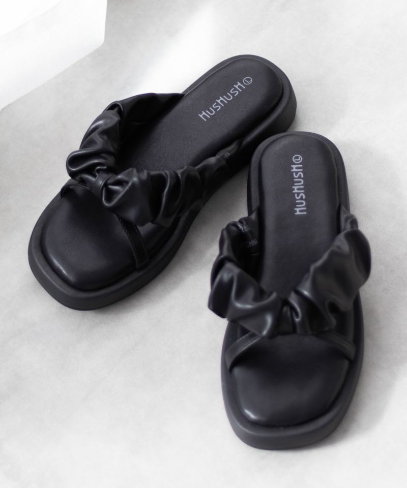 HusHusH  クシュクシュサンダル レディース商品画像-11