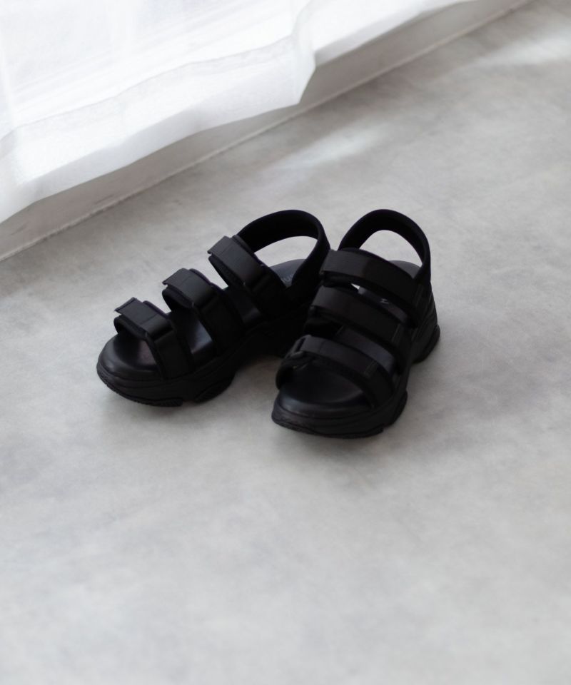 HusHusH  テープ使いスポーツサンダル レディース商品画像-11