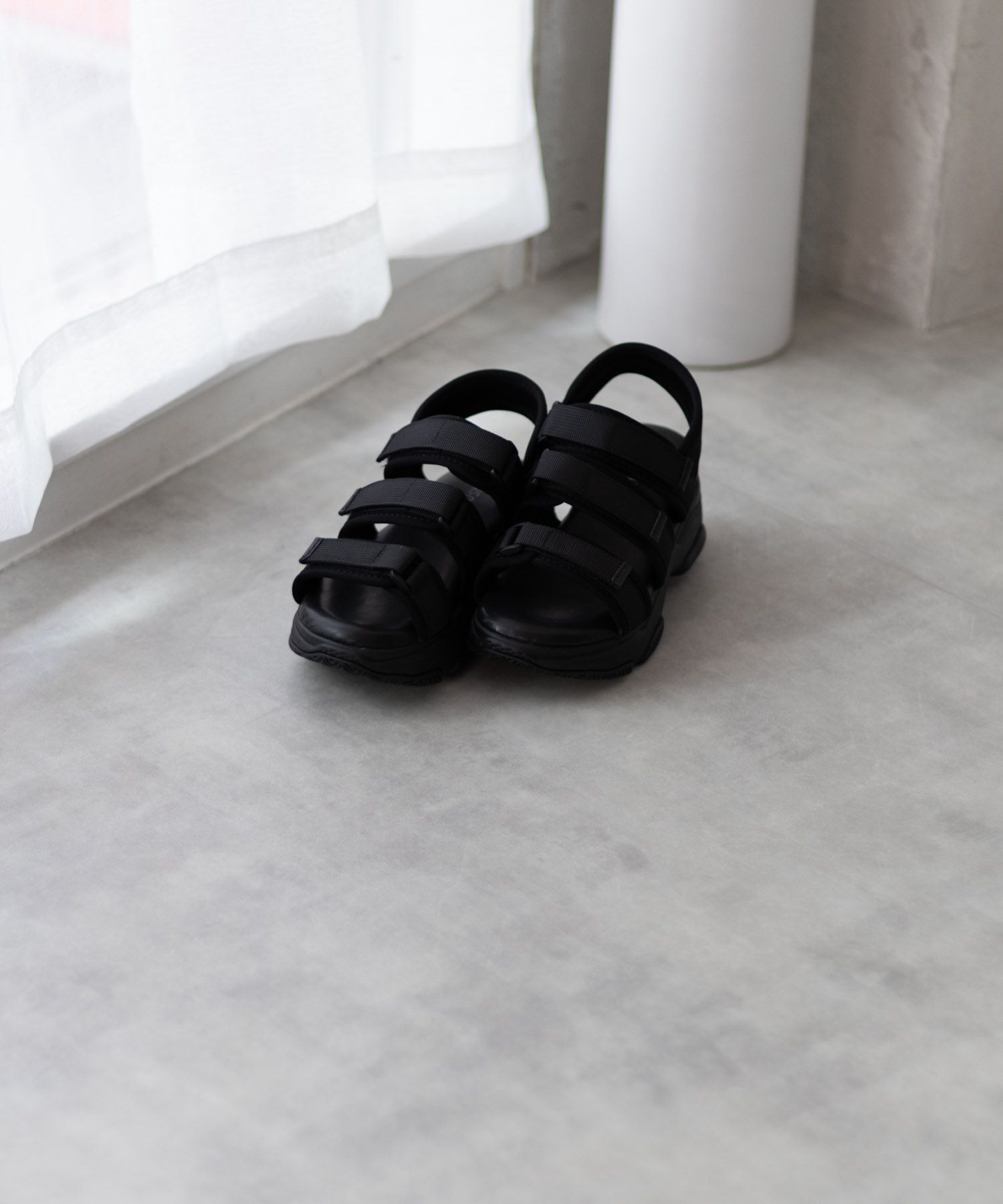 HusHusH  テープ使いスポーツサンダル レディース商品画像-12