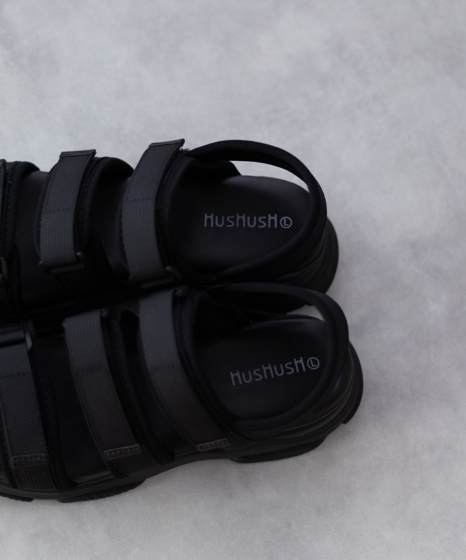 HusHusH  テープ使いスポーツサンダル レディース商品画像-15