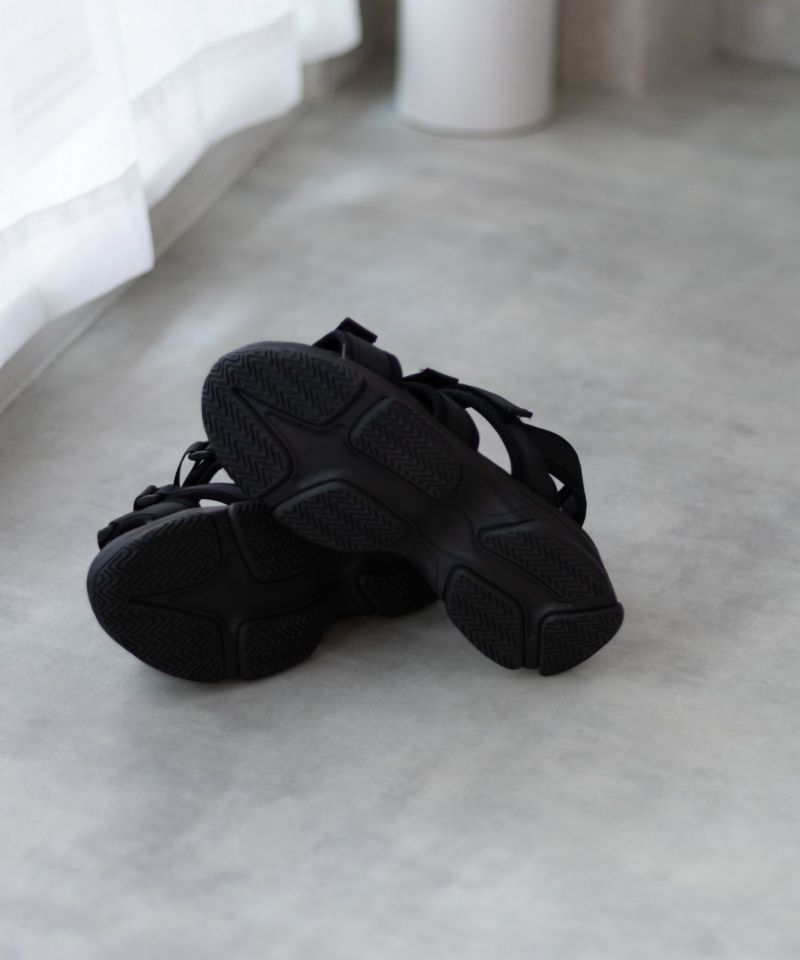 HusHusH  テープ使いスポーツサンダル レディース商品画像-19