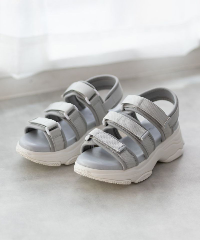 HusHusH  テープ使いスポーツサンダル レディース商品画像-21