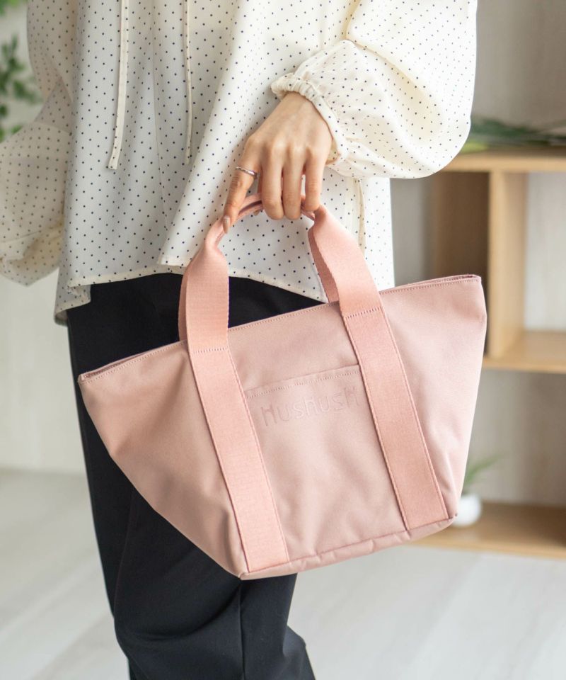 HusHusH  ロゴ入り手提げトートバッグ商品画像-9
