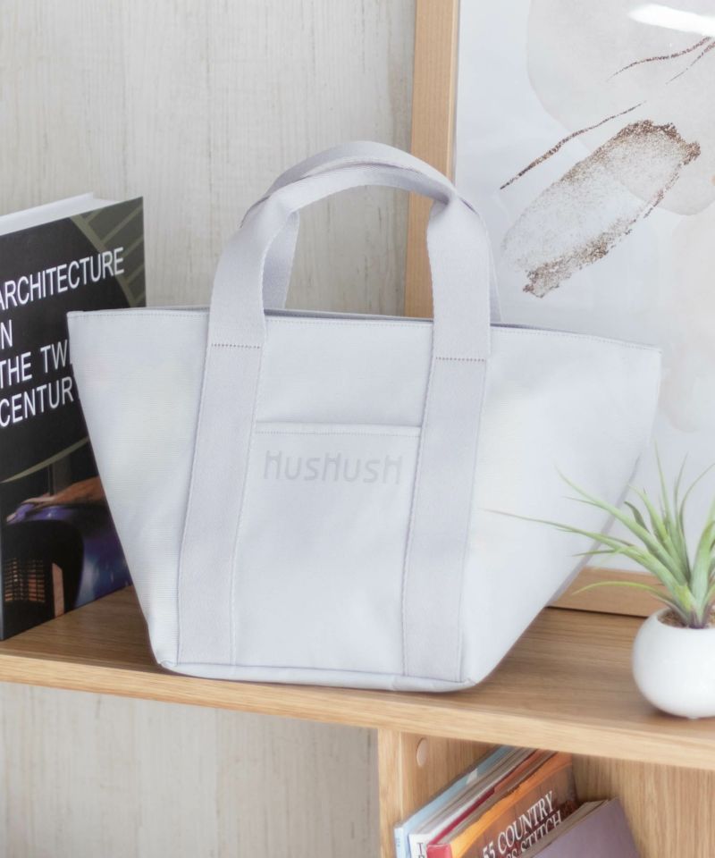 HusHusH  ロゴ入り手提げトートバッグ商品画像-16