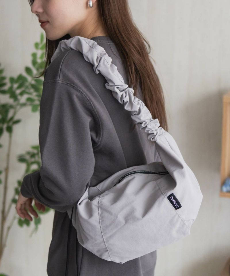 HusHusH ギャザーショルダーバッグ商品画像-7