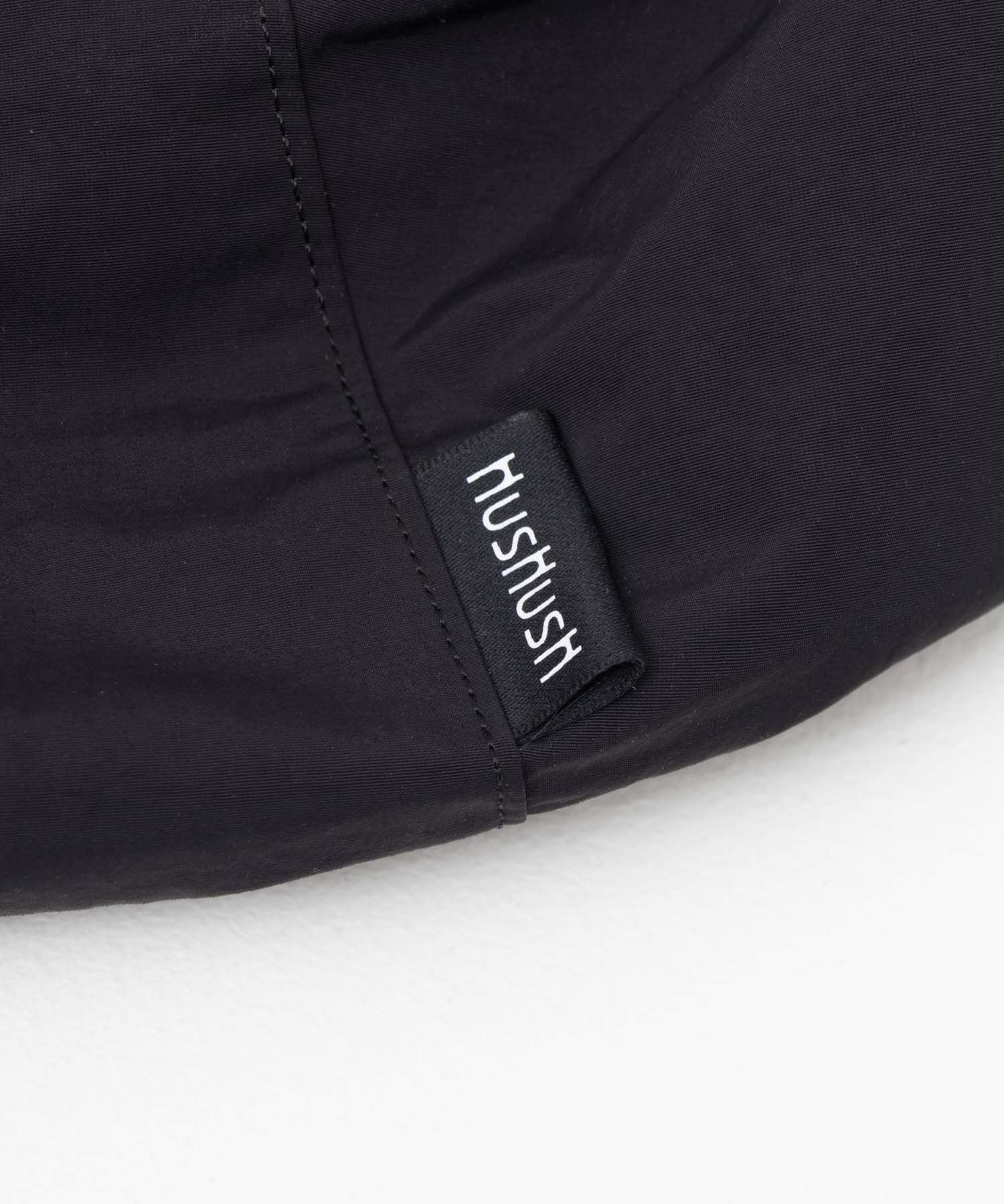 HusHusH ギャザーショルダーバッグ