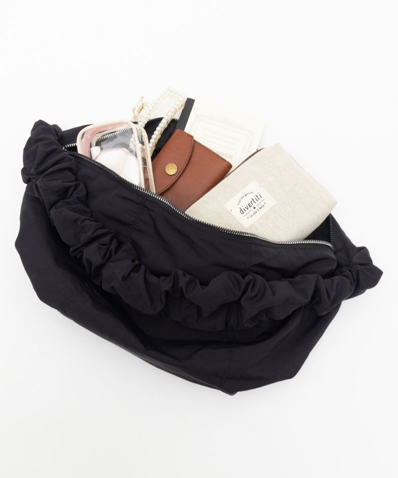 HusHusH ギャザーショルダーバッグ商品画像-23